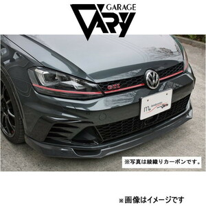 ガレージベリー フロントリップスポイラー ゴルフ7 GTI Clubsport 6383 GARAGE VARY 外装 エアロ