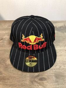 Red Bull レッドブル ロゴ NEW ERA ニューエラ ベースボールキャップ 7 1/4 (57.7cm) 中古