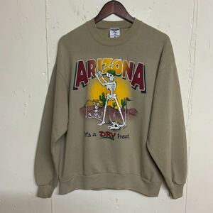 90s JERZEESジャージーズスウェットトレーナー 古着ドクロスカルアメリカ製USA製美品90年代