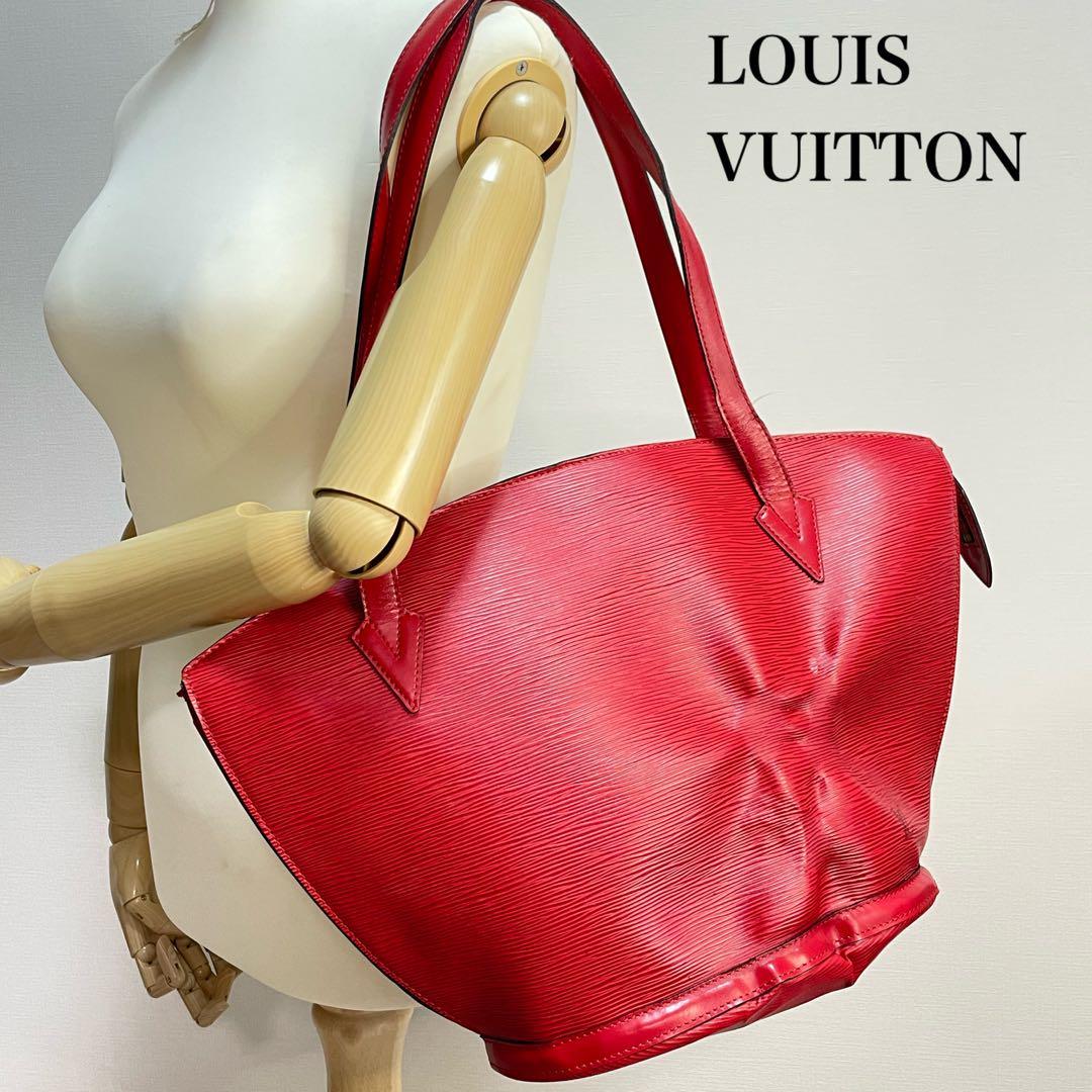 美品 Louis Vuitton ルイヴィトン サンジャック ハンドバッグ エピ 