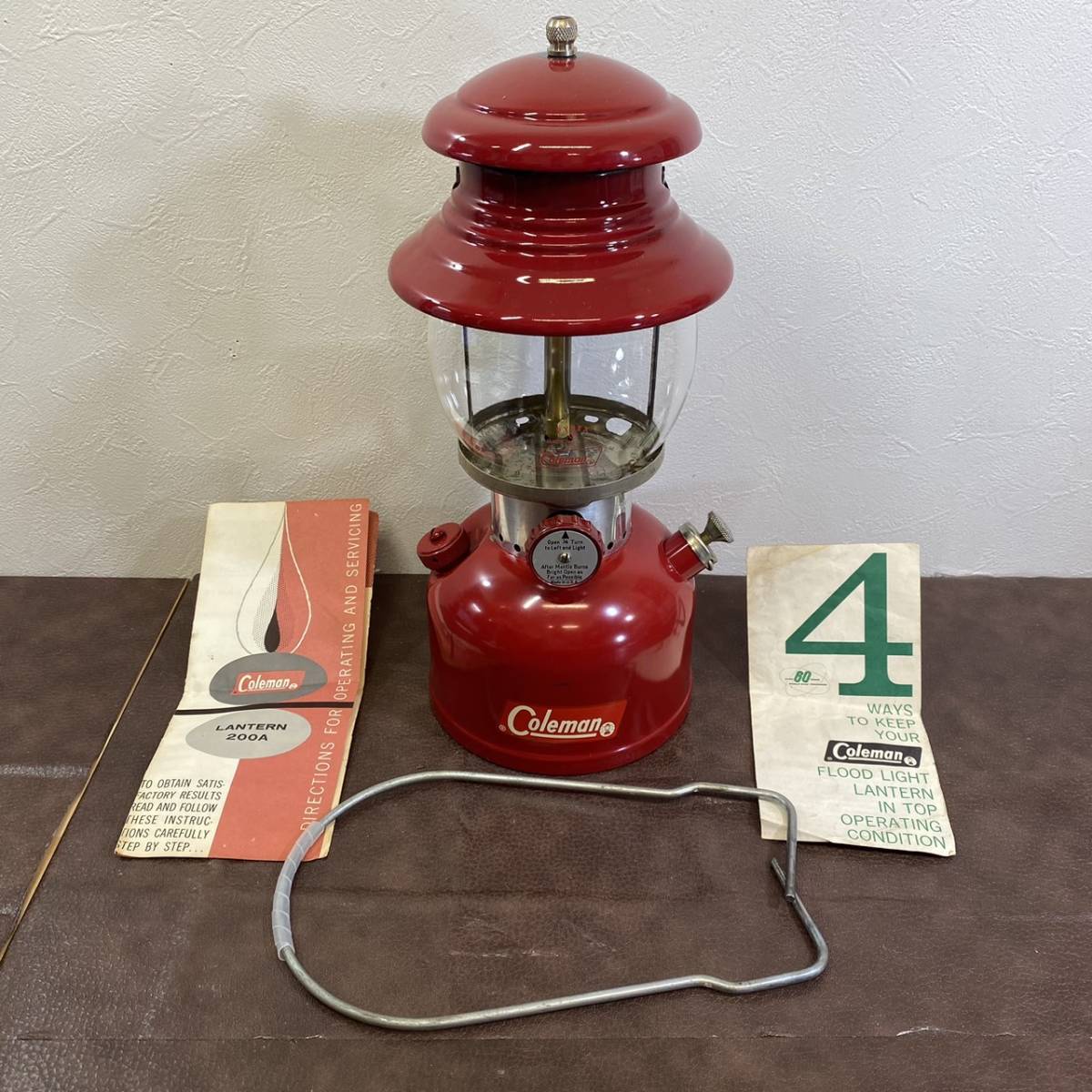 MH-4965】品 Coleman コールマン 200A195 ガソリンランタン
