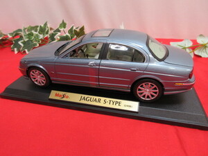 6OH5618　Maisto マイスト JAGUAR S-TYPE ジャガー　1999　ミニカー　車