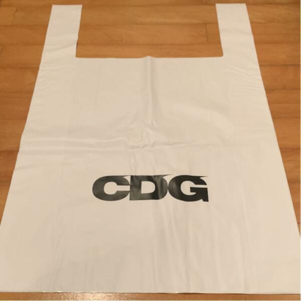 CDG ショッパー 大 ギャルソン エコバッグ コムデギャルソン 大サイズ ショップ袋 バッグ バック エコ トートバック 非売品