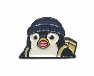 ブルーハットペンギン　ピンバッジ 