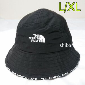 THE NORTH FACE ノースフェイス サイプレス バケットハット 帽子 黒 ブラック 白 ユニセックス L/XLサイズ