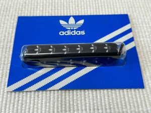 未使用 未開封 アディダス adidas 靴紐 ひも シューレース ブラック 黒 ホワイト 白ロゴ トレフォイル 114cm スーパースター スタンスミス