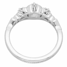 K.UNO ケイウノ プリンセスティアラ ハートシェイプダイヤモンド(0.23ct F-VS2/0.028ct) リング K18 WG ホワイトゴールド 約8号 #48 鑑定書_画像3