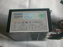 PC電源 ZALMAN ZM300B-APS 300W ATX12V付 20P 動作確認 k41_画像1
