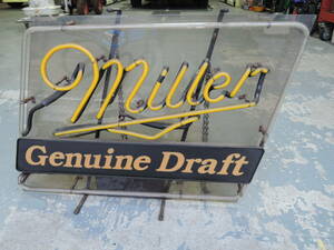 Miller Genuine Draft ネオンサイン ミラー ビール ネオン管