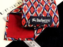 ♪今週の特売980円～♪2138♪良品【BURBERRY】バーバリー【装飾 格子 柄】ネクタイ♪_画像2