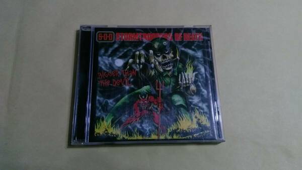 送料込 SOD ‐ Bigger Than The Devil☆Cryptic Slaughter Anthrax DRI Nuclear Assault Suicidal Tendencies Power Trip Sacred Reich