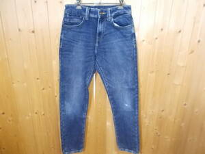 a1284◆ZARA MAN SOFT DENIMジーンズ◆EUR38 ザラマン ソフトジーンズ ジップフライ ストレッチ インディゴブルー 5H