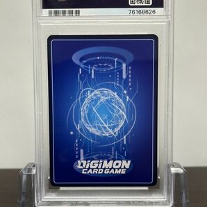 ★ PSA9 栗原 ヒナ EX3-065 R パラレル ★ デジモンカード ゲーム デジタルモンスター（Digimon TCG） ★ 鑑定品 美品 ★の画像2