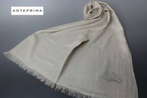  new shortage of stock hand spring oriented Anteprima ANTEPRIMA silk * cashmere . stole 2AN-62042 eggshell white series 