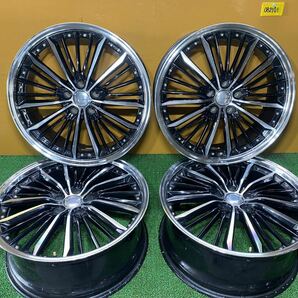 ☆ 20インチアルミホイール LEWIS 【 20×8.5J +38 PCD: 114.3×5H ハブ径: 約73mm 】☆4本セットの画像1