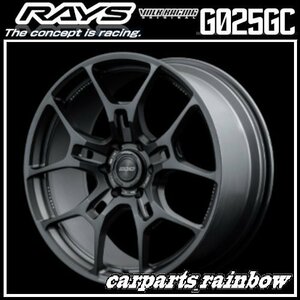 ★RAYS/レイズ VOLKRACING ボルクレーシング G025GC 22×9.0J/9J 6/139.7 +20★ブラストブラック2/BT★4本価格★