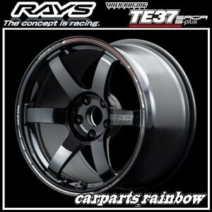 ★RAYS/レイズ VOLKRACING ボルクレーシング TE37SAGA S-plus TIME ATTACK EDITION 18×9.5J 5/114.3 +39★ブラック(KR)★