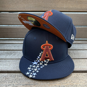 USA正規品 【7.1/8】 Newera ニューエラ 59FIFTY MLB ロサンゼルス エンゼルス LA ANGELS 限定 ミーティア Cooperstown 大谷翔平 (14-14)