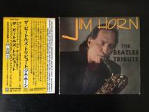 希少！Jim Horn / The Beatles Tribute / ザ ビートルズ メンバー全員と共演した世界で唯一人のサックス プレイヤー / CD & CD-ROM付セット_画像1