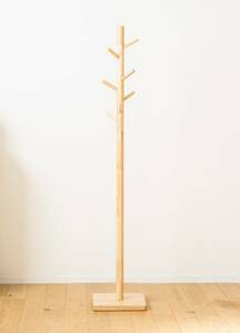  easy construction twig. like wooden paul (pole) hanger natural color 