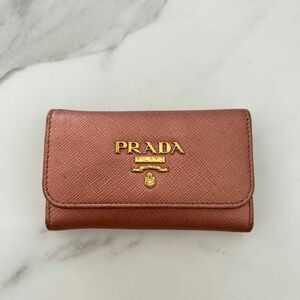 PRADA キーケース プラダ　ローズゴールド　カードケース