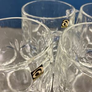 【アデリアグラス 酒器 ビールセット】5客セット 小ジョッキ 豆皿 ガラス製【A8-3②】0108の画像6