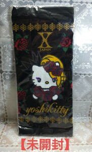 【未開封】ヨシキティ　ハンドタオル（ローズ）　yoshikitty　YOSHIKI　XJAPAN