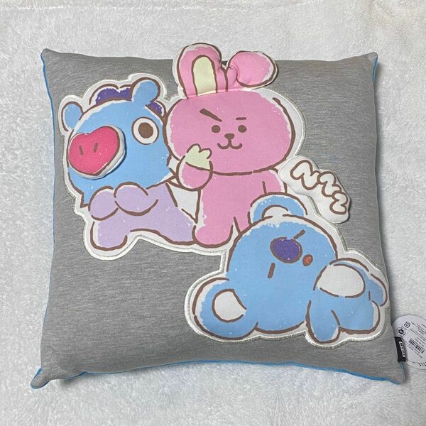 新品未使用 タグ付 BT21 WOWクッション KOYA/MANG/COOKY