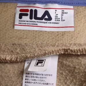 FILA フィラ レディース ボアジャケット フード付きパーカー ベージュ サイズM☆の画像7