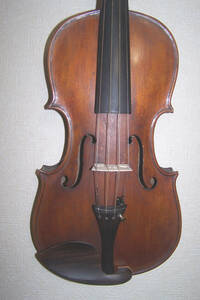 Old Violin has Grafted Neck