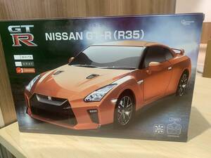 【10575】未使用★ラジコン 日産 NISSAN GT-R(R35)(オレンジ) 27MHz仕様 景品彡