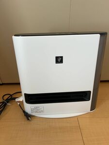 SHARP(シャープ) 加湿付電気ファンヒーター ホワイト系 HX-PK12-W