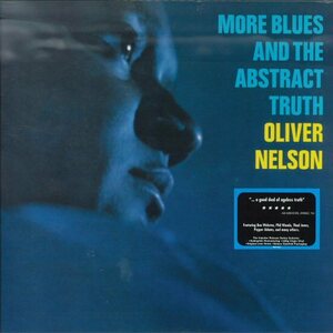 ★未開封LP「オリヴァー・ネルソン Oliver Nelson More Blues And The Abstract Truth」1961年 続・ブルースの真実 1997年 RE-ISSUE 重量盤