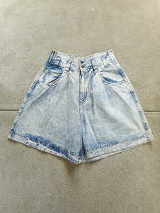 80s 90s PALMETTO'S Denim Shorts デニム ショーツ ショートパンツ Vintage ケミカル ウォッシュ レディース ビンテージ 80年代 90年代