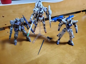 完成品 7体セット ガンダム エアリアル 改修型　フライトユニット ダリルバルデ キャリバーン　ルブリスジウ 　ガンヴォルヴァ 水星の魔女