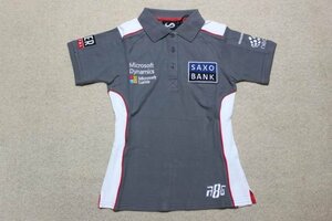 v! noevery F1 Romain Grosjean romance glow Jean polo-shirt gray XS②