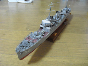 艦船模型完成品 日本海軍艦艇1/200模型10隻