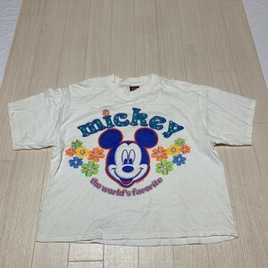 MICKEY UNLIMITED ミッキー アンリミテッド Tシャツ 半袖 ミッキーマウス プリント