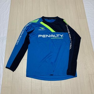 PENALTY ペナルティ Tシャツ 長袖 プラクティスシャツ スポーツウェア サッカー フットサル メンズ