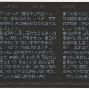 平成２０年３月８日から有効 新幹線自由席特急券 東京→高崎 ２月２５日ＪＴＢ第二事業部発行（入鋏穴、高崎駅無効印）12997の画像2