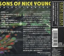 ■ サンズ・オブ・ナイス・ヤング SONS OF NICE YOUNG ( キミドリのクボタタケシとTOKYO NO.1 SOUL SETのカワナベヒロシ ) 新品未開封 CD♪_画像2