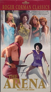 輸入版VHS　『THE ARENA』（エンジェル・グラディエーター・1973）主演：パム・グリア
