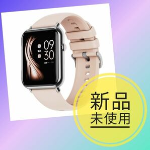 ★新品未使用★ スマートウォッチ 1.69インチ 大画面　ゴールド