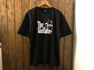 新品★ゴッドファーザー　プリントTシャツ【XL】★マーロン・ブランド/アル・パチーノ/マフィア/マリオプーゾ/映画