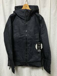 新品 RE: DESCENTE BUILD ZW PATCHWORK KAMITO+JACKET O 定価110,000円 パッチワーク ジャケット 2021年 デサント マウンテンパーカー 黒