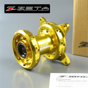 ◇RM-Z250/450 RMX450Z Z-WHEEL アステライトハブ フロント/イエロー 展示品/ホイールハブ (W41-31115)