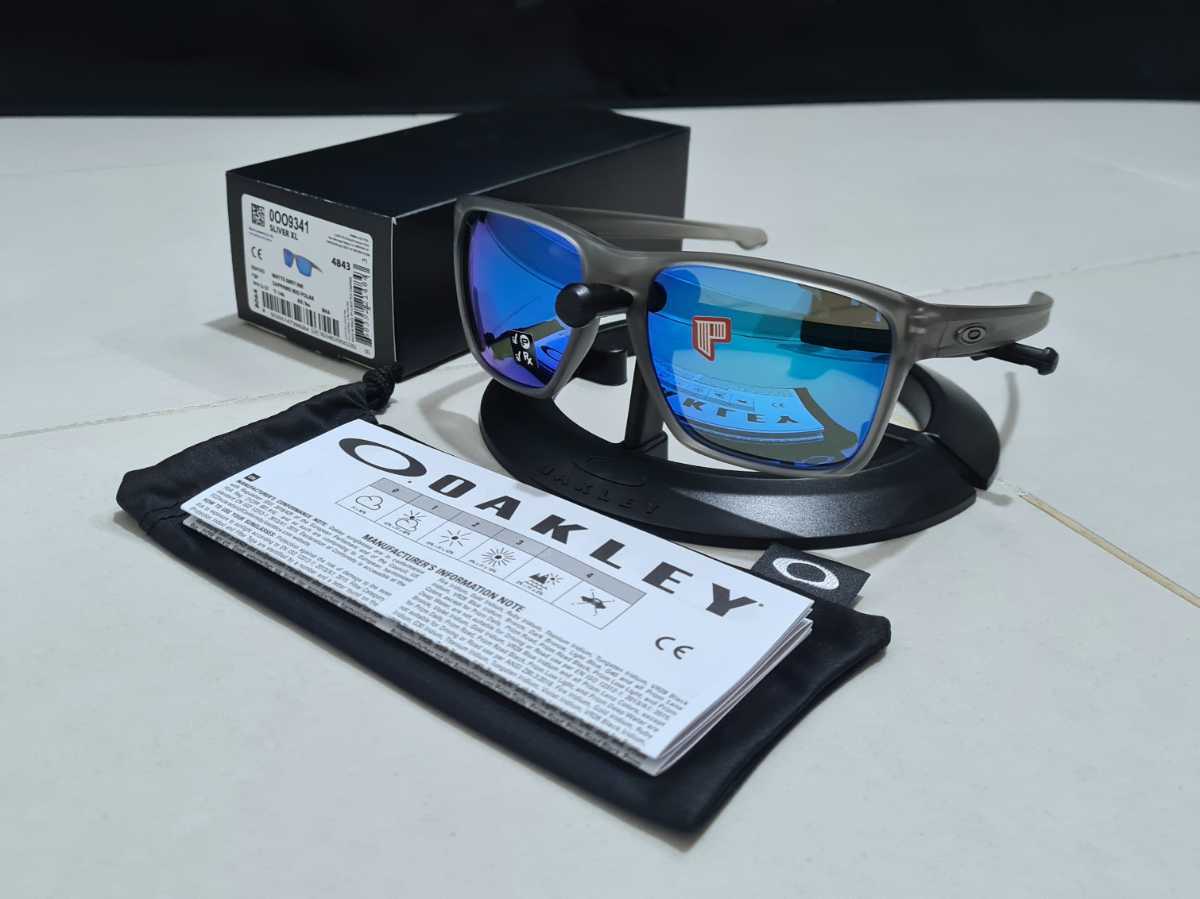 新品 偏光レンズ OAKLEY SLIVER XL オークリー スリバー SAPPHIRE