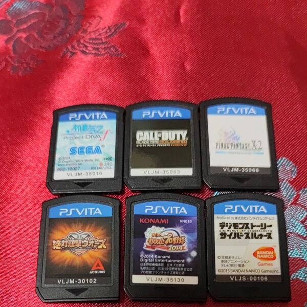 PSVITAソフト　6本セット