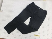 JOURNAL STANDARD ジャーナルスタンダード メンズ ボタンフライ チノクロップドパンツ 40 黒_画像1