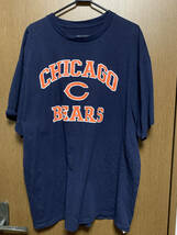 XL NFL TEAM APPAREL / CHICAGO BEARS シカゴ・ベアーズ 半袖Tシャツ ネイビー アメフト_画像2